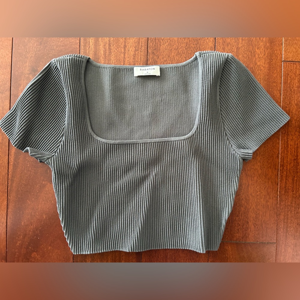 Babaton Charcoal Knit Sweater